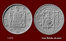 Vátězný návrh paměťní mince.