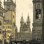 Pohlednice podle devoezy od Karla Vika (1927)